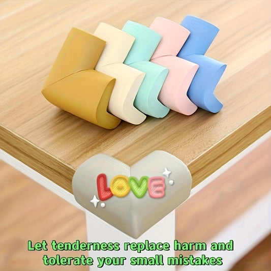 Pack Of 10, Elastic To Prevent Sharp Corner Collision Injuries, Furniture, Table Corners, Table Edge Safety Protection, Protecting From Collision, Suitable For Use In Homes, Classrooms, Offices, Rooms