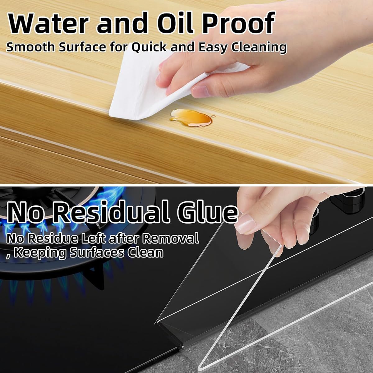 Clear Edge Protector, Safe Corner Protector, Anti- Sharp Edge Protector, for Furniture, Drawers, Tables, Cabinets 1. 18inX6. 56FT
